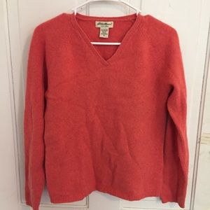 Eddie Bauer lambs wool sweater